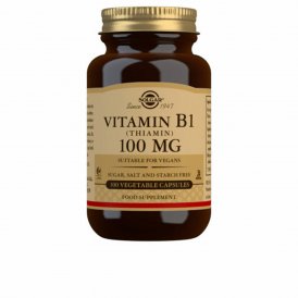 Nahrungsergänzungsmittel Solgar Vitamin B1 100 Stück