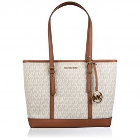 Damväska Michael Kors 35S0GTVT1V-VANILLA Vit 35 x 25 x 13 cm