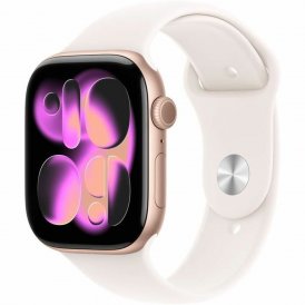 Apple Smartklocka rosa Guldrosa 46 mm aluminium