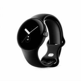 Google Smartklocka Pixel Watch Svart 1, 2" 6" Rostfritt stål