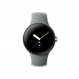 Google Smartklocka Pixel Watch GA04120 Guld 1, 2" Rostfritt stål