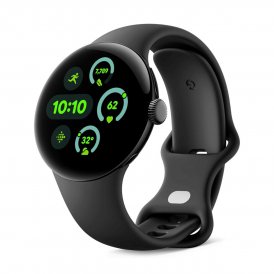 Google Smartklocka Svart 1, 2" silver aluminium