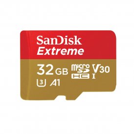 Micro-SD Minneskort med Adapter SanDisk 32 GB