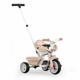 Smoby Trehjuling Be Move Confort rosa Metall