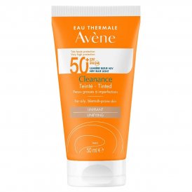 Solskydd med färg Avene Cleanance SPF 50+ 50 ml