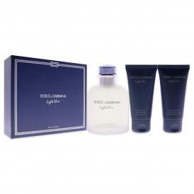 Parfumset voor Heren Dolce & Gabbana 3 Onderdelen Light Blue Pour Homme