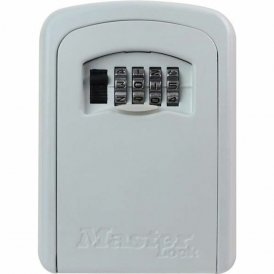 Master Lock Kassaskåp 5401EURDCRM Nycklar Vit Grå Metall Aluminium 8 x 3 12 cm