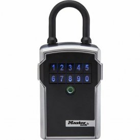 Master Lock Kassaskåp 5440EURD Nycklar Svart/Silvrig Zink 18 x 8 6 cm (1 antal)