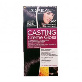 L'Oreal Make Up Färg utan ammoniak Casting Creme Gloss Ebonysvart 180 ml