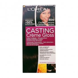 L'Oreal Make Up Färg utan ammoniak Casting Creme Gloss Nº 300-Castano Oscuro 180 ml Brun