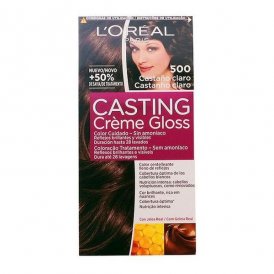 L'Oreal Make Up Färg utan ammoniak Casting Creme Gloss Nº 500-Castano Claro 180 ml