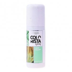 Midlertidig Hårfarge L'Oreal Professionnel Paris Colorista Mint Spray 1 Dag Haarkleuring 75ml (75 ml)