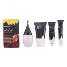 Garnier Färg utan ammoniak Olia Knallrött Nº 6, 60 röd Intenso Set (1 antal) Röd