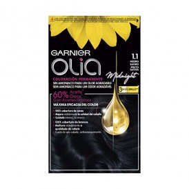 Garnier Permanent färg Olia Nº 1, 10 svart Sapphire (1 antal) Svart