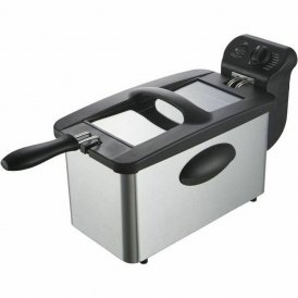 Continental Edison Luftfritös Grå 2000 W 3 L silver rostfritt stål