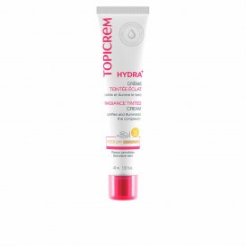 Topicrem Hydrerande kräm med färg Topicrem Hydra+ Medium Spf 50 40 ml