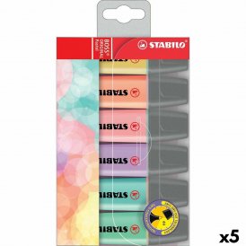 Stabilo Fluorescerande markörsuppsättning Boss Multicolour (5 antal)