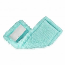 Leifheit Mopphuvud, påfyllnad Clean Twist M Ergo Static Plus 52124 Polyester Blå