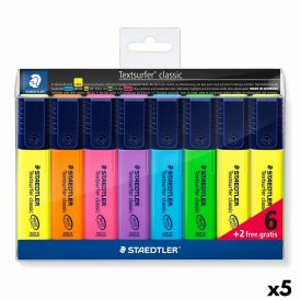 Staedtler Fluorescerande markörsuppsättning Textsurfer Classic Multicolour (5 antal)