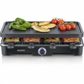 Severin Raclette RG9670 Svart svart 41, 7 x 26, 3 cm