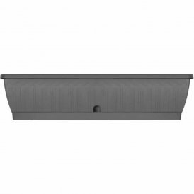Garden ID Självvattnande planter Garden ID Antracitgrå 80 cm