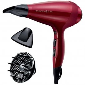 Remington Hårtork T|Studio Silk Röd 2400 W Keramik