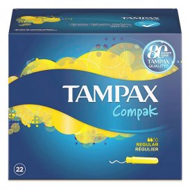 Vanliga tamponer COMPAK Tampax Tampax Compak (22 uds) 22 uds