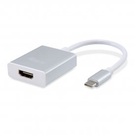 Equip USB-C till HDMI Adapter 133452 Vit 4K Ultra HD