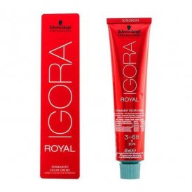 Schwarzkopf Permanent färg Igora Royal Nº 3-68 60 ml Röd