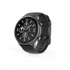 Hama Smartklocka 00178610 Svart Grå 1, 28" Ø 46 mm