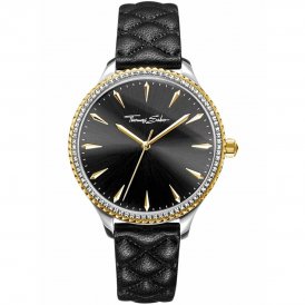 Thomas Sabo Damklocka WA03232212033 (Ø 38 mm) Svart Rostfritt stål