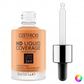 Catrice Flytande makeupbas Hd Liquid Coverage Foundation 065-bronze be Nylon