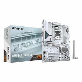 Gigabyte Moderkort B850 EAGLE WF7 ICE AMD AM5 Vit