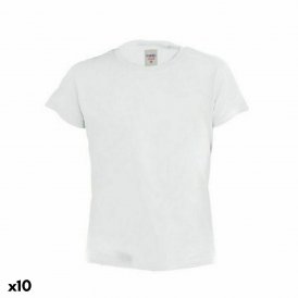 T-Shirt met Korte Mouwen voor kinderen 144200 Wit