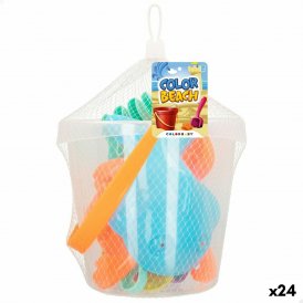 Colorbaby Strandleksaker set Colorbaby Ø 18 cm (24 antal)