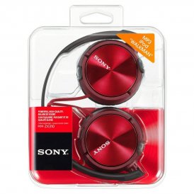 Diademhörlurar Sony MDR-ZX310AP Röd