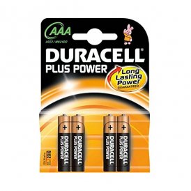 LR03 Alkaliska Batterier DURACELL AAA (4 pcs)