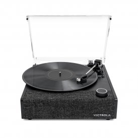 Victrola Skivspelare Eastwood II Svart Trä
