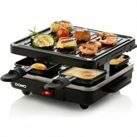DOMO Raclette DO9147G Svart Metall