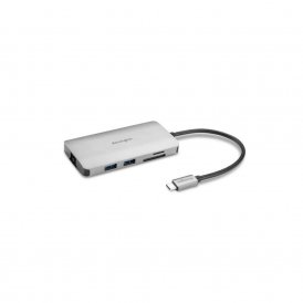 Hub USB Kensington K33820WW Zwart Zilverkleurig