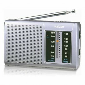 Haeger AM/FM-radio Haeger PR-BIB.001A Grå