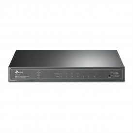 TP-Link Switch TL-SG2008P Gigabit Ethernet RJ45 x 8 Svart Metall