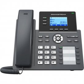 Grandstream Markkabeltelefon GRP2604 svart Plast