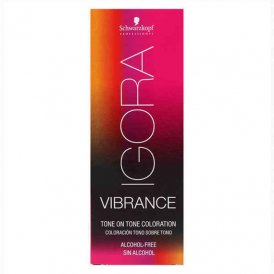 Schwarzkopf Permanent färg Igora Vibrance 7-4 (60 ml) Rödbrun