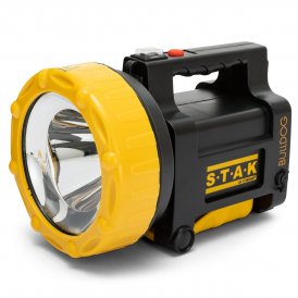 Stak Uppladdningsbar LED-handficklampa CREE BULLDOG 30 W 2200 lm Metall