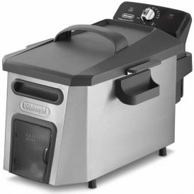 DeLonghi Fritös F44510CZ 3, 5 L 3200 W Svart rostfritt stål