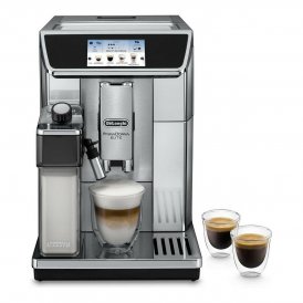 DeLonghi Superautomatisk kaffebryggare ECAM650. 75 1450 W 2 L 15 bar grå rostfritt stål