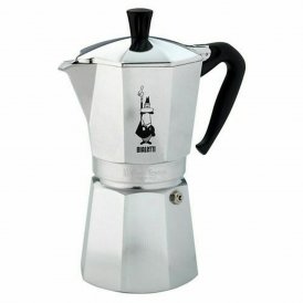 Bialetti Italiensk Kaffepanna 0001166/MR Silvrig Aluminium 12 Csészék
