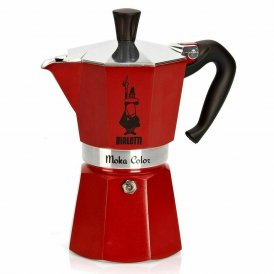 Bialetti Italiensk Kaffepanna 0004943/NP Röd 6 Koppar