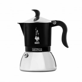 Bialetti Italiensk Kaffepanna FIAMMETTA Svart Rostfritt stål 2 Csészék